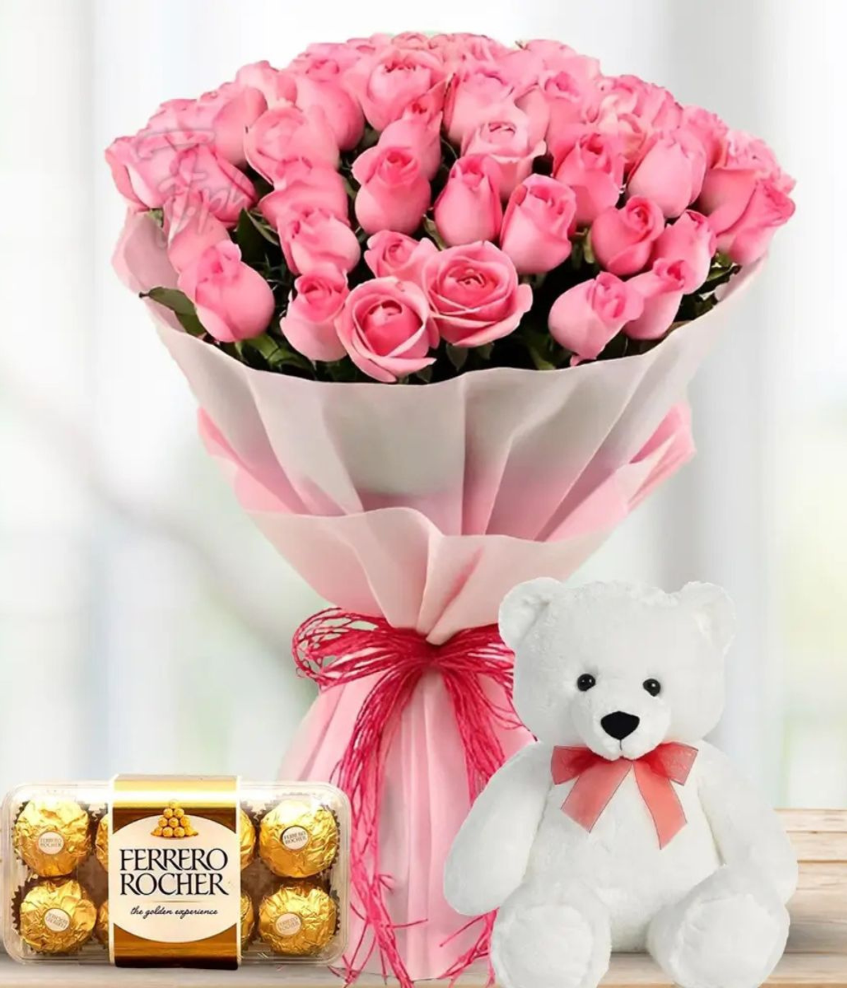 Sweetheart Surprise Combo | Roses, Chocolates & Teddy Gift Set