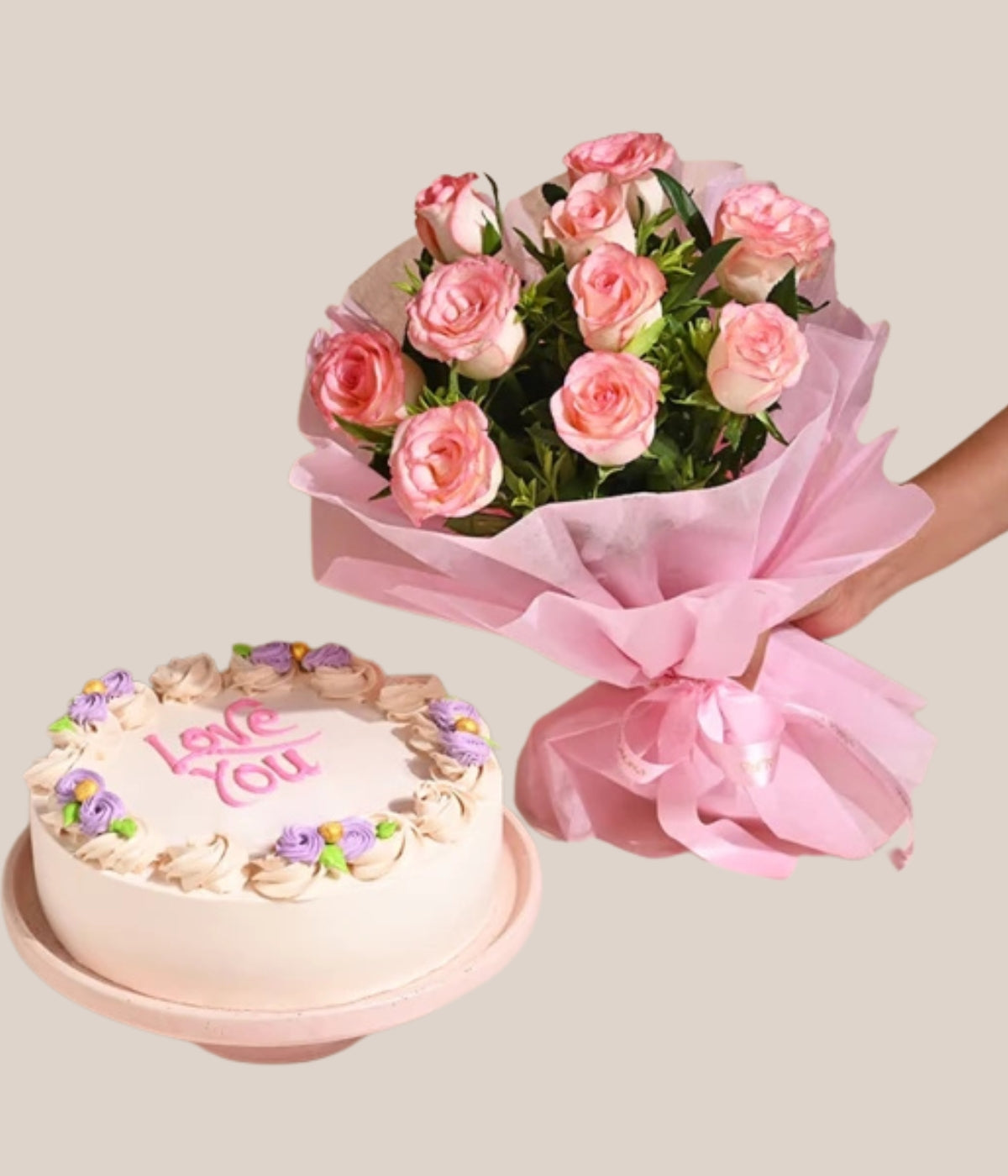 Classy Vanilla Cake Gift Combo for All Occasions