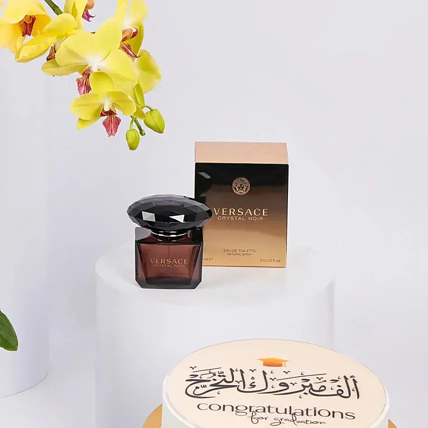 Special Graduation Gift Box | Flowers, Chocolates, Perfume & Cake Set