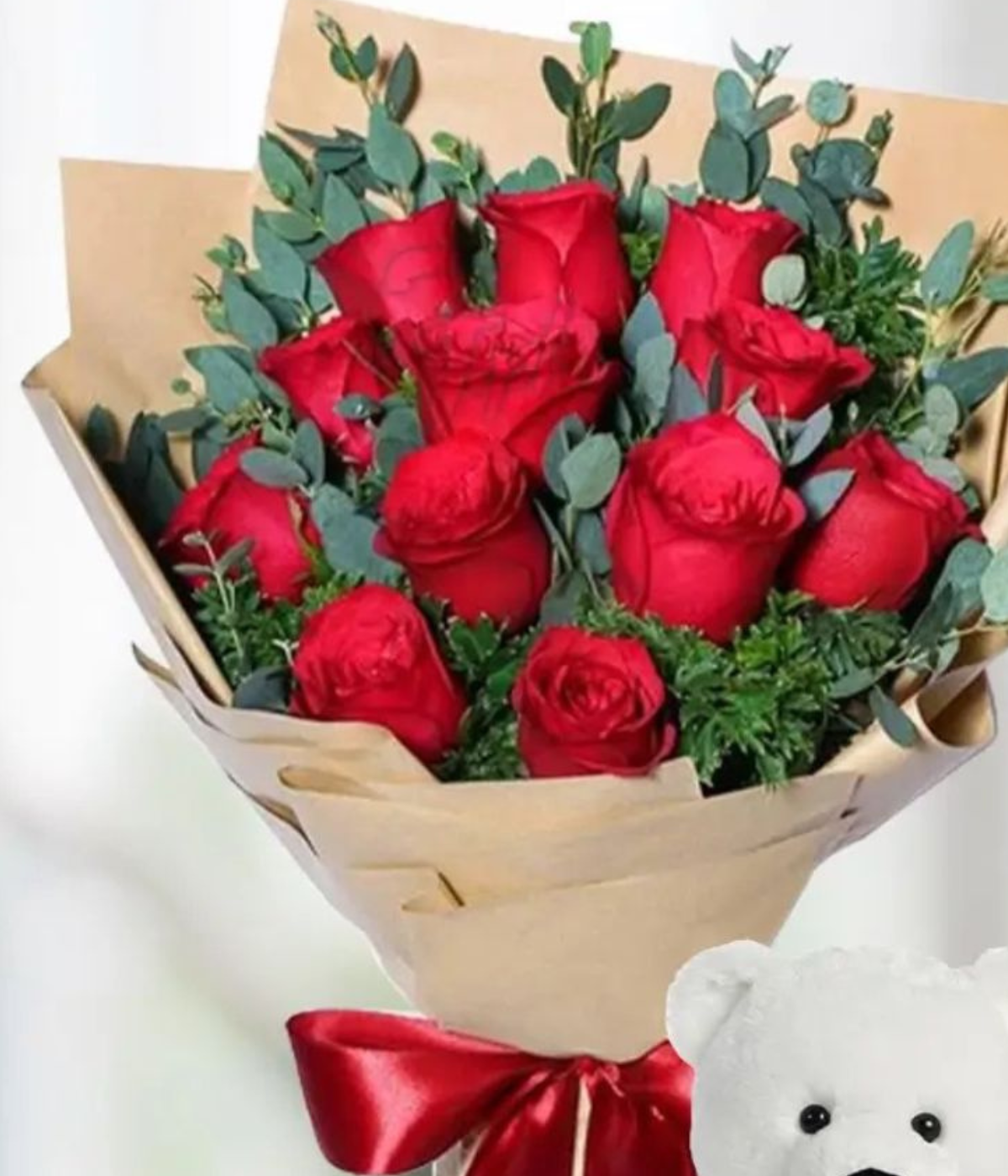 Scarlet Love Bear Gift Box | Romantic Surprise for Your Loved One