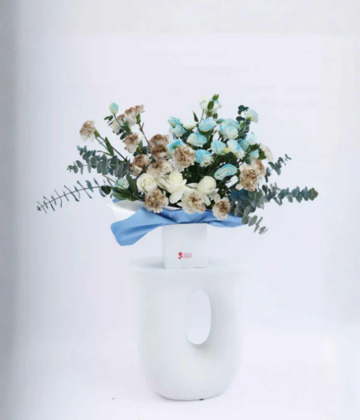 White Lisianthus Arrangement