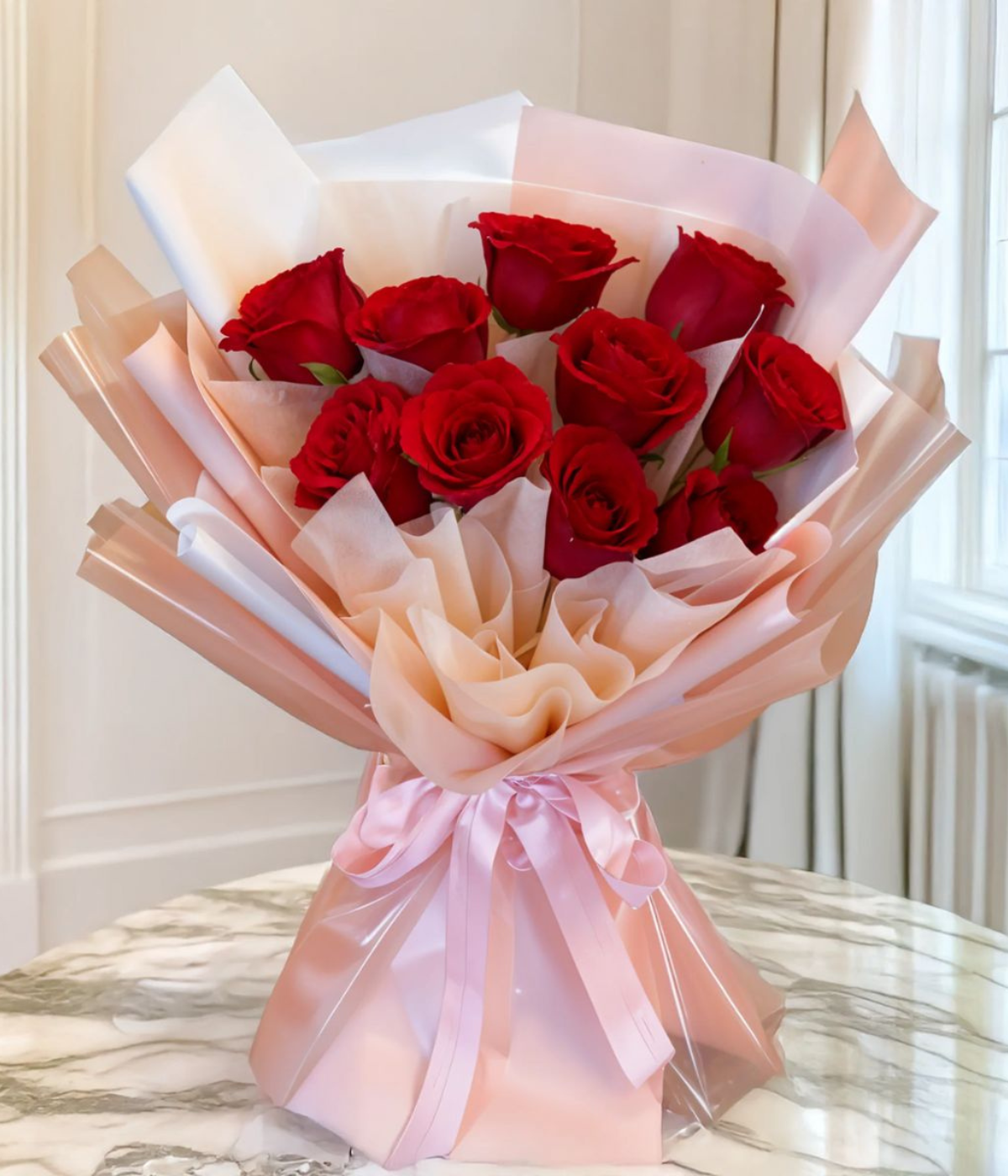 Valentine’s Floral Kiss