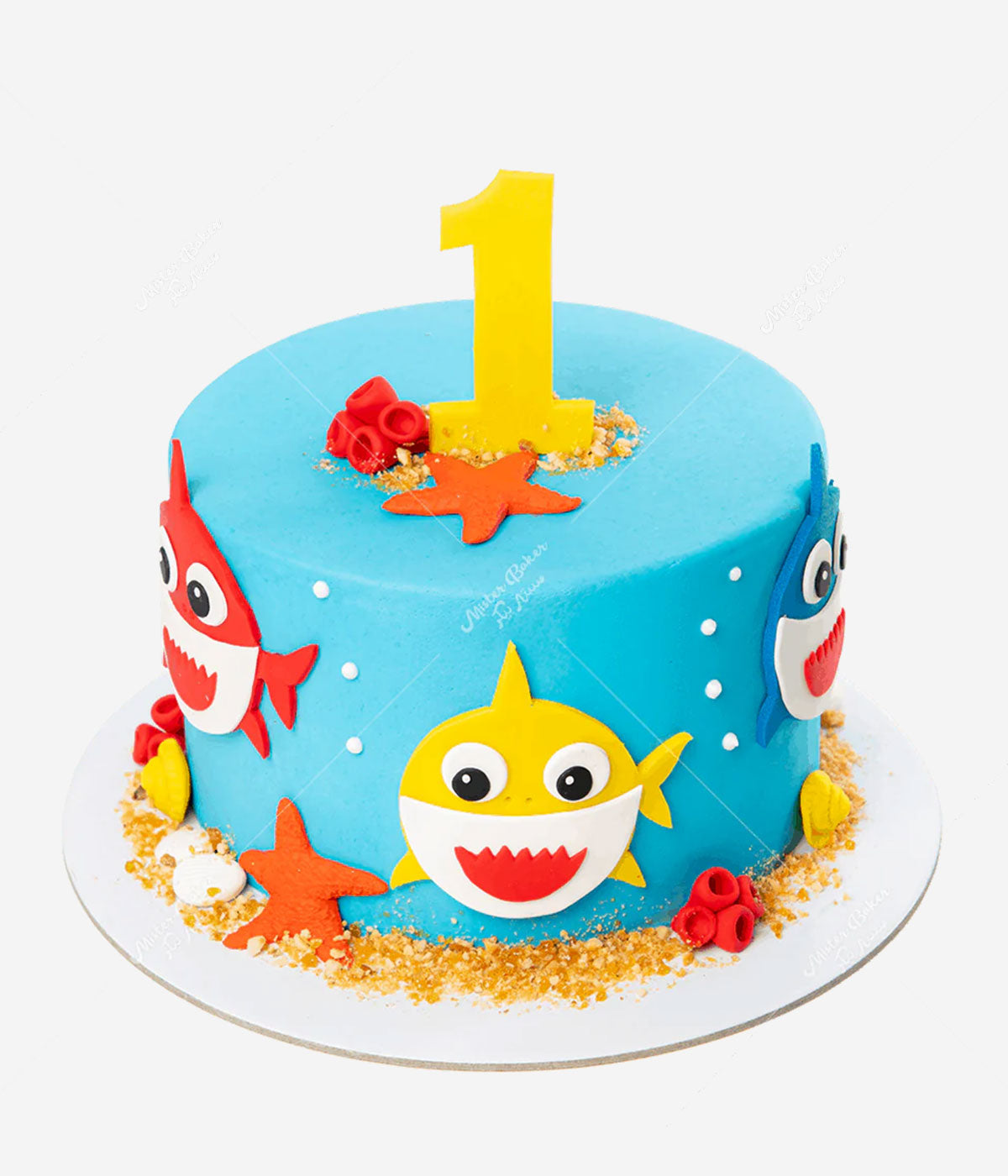 Cute Baby Shark Cake